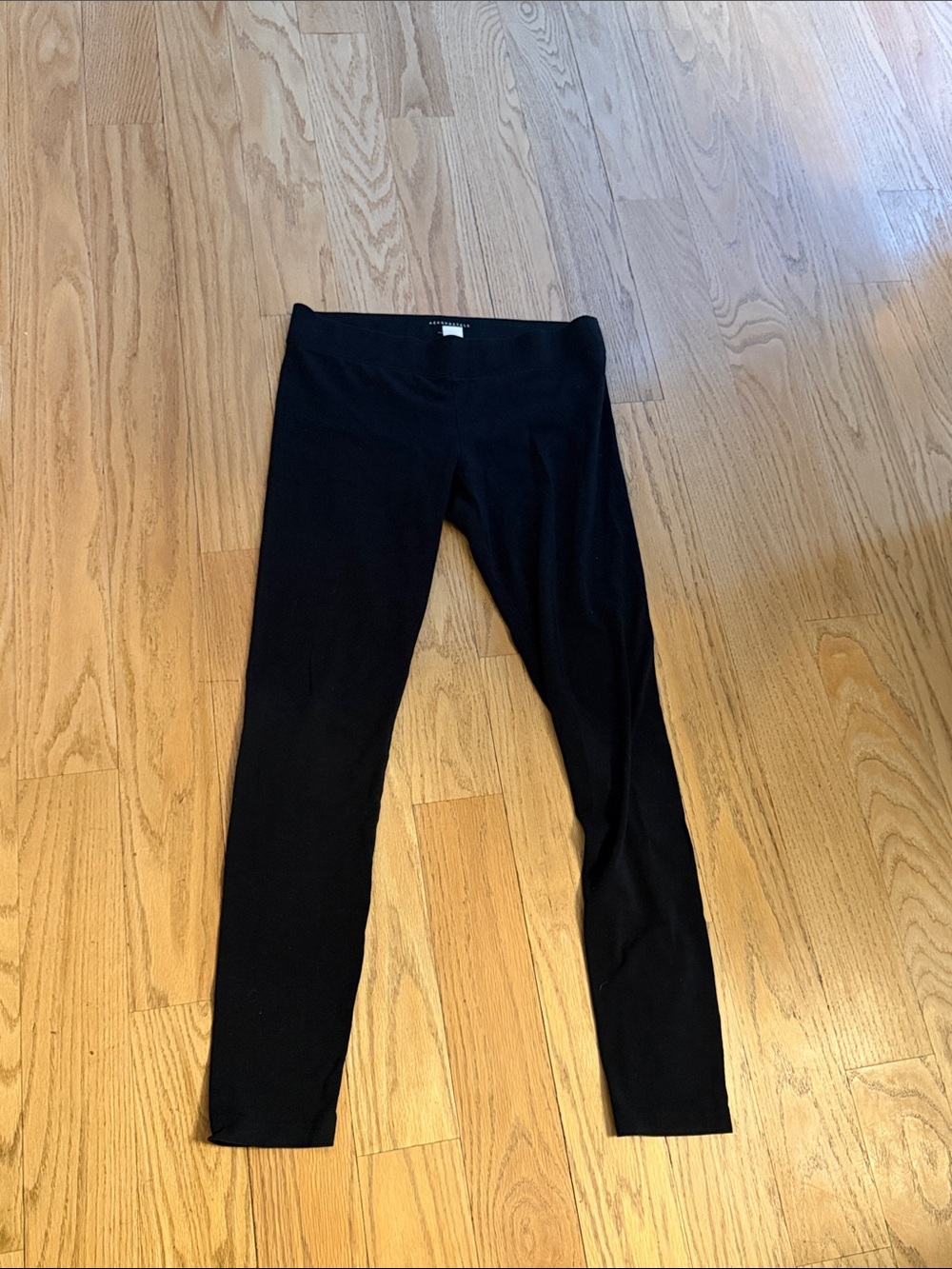 Aeropostale Black Women's Stretch Leggings